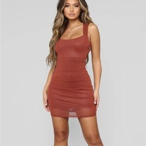 Fashion Nova All Meshed Up Dress
